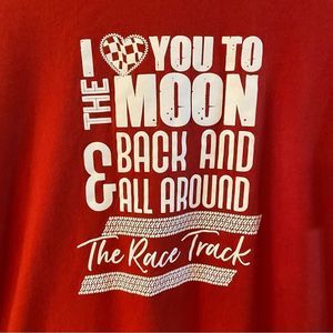 Bella Canvas Graphic T-Shirt "Racetrack" Size 2XL